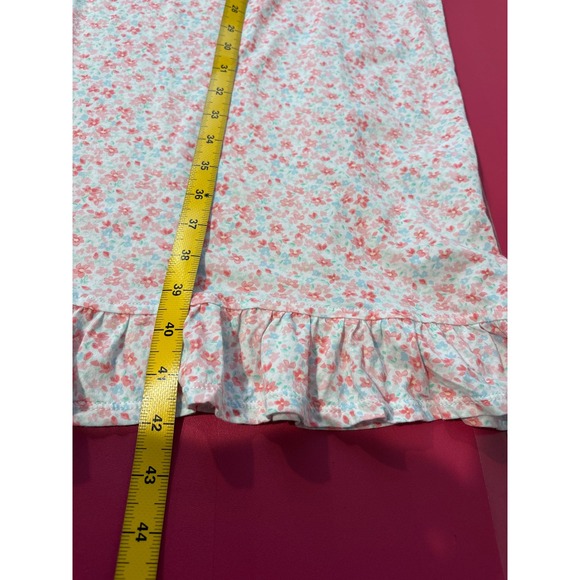 Eileen West Womens
Pink Floral Nightgown Housedress Lace Trim Sz 3X Cottagecore - Picture 7 of 7